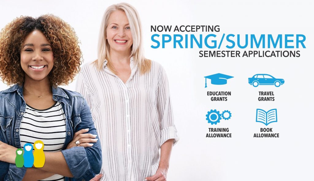 two women with text reading that sprint summer applications will be accepted